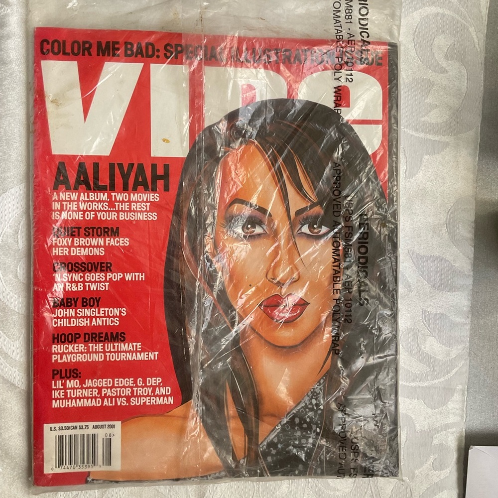 VIBE Magazine AALIYAH Authenticity